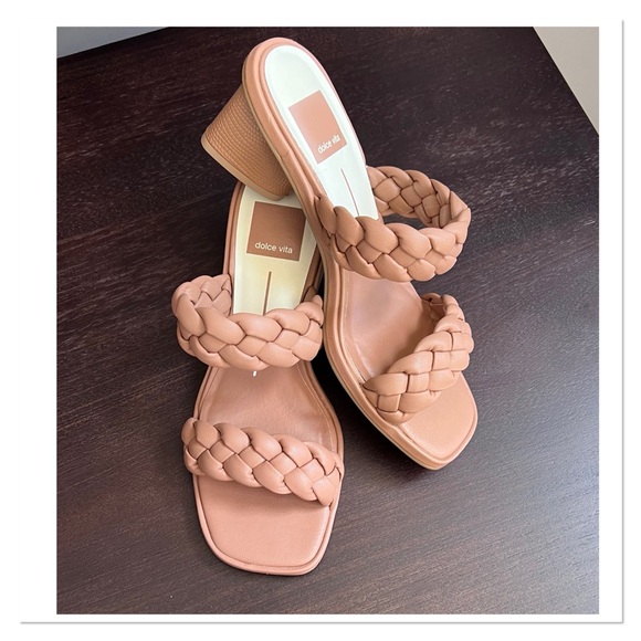 DOLCE VITA Women's "Ronin" Braided Heeled Sandals - Picture 13 of 16